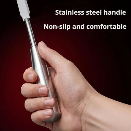 Handle Manual Weeder Tool (1pc) - Durable Stainless Steel with Gears, Efficient for Road Maintenance & Crack Weeding