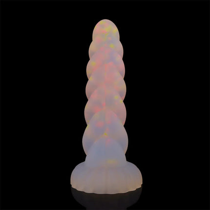 Silicone Soft Anal Toys Transparent Luminous Butt Plug 3 Size Adult Toys Tapon Anal Plug Braided Dilatador Anal Dildo Buttplug