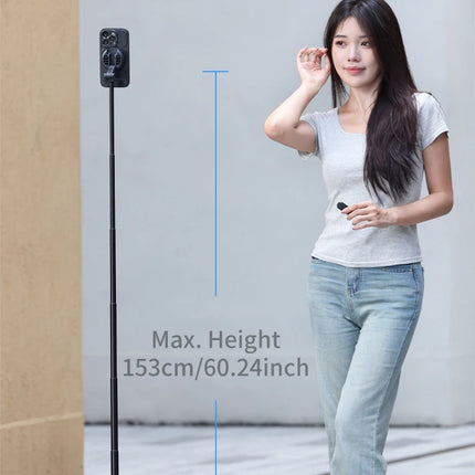 Ulanzi MT-84 Smartphone Tripod Quick Release Magnetic Support Magsafe Case Phone Come With Bluetooth Controler For iPhone 15  14