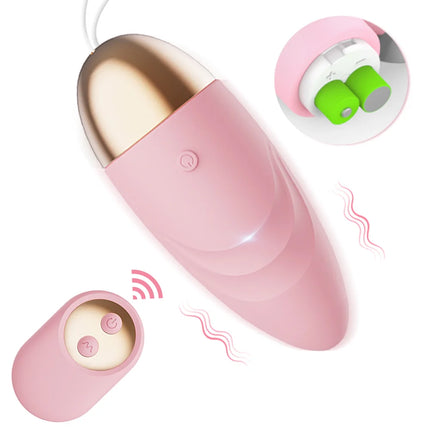 Silicone Vibrating Egg Wireless Remote Control Bullet Vibrators Vaginal Masturbation G Spot Stimulating Massager Women Sex Toys