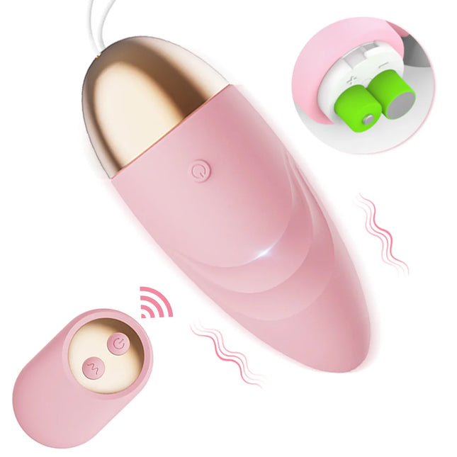 Silicone Vibrating Egg Wireless Remote Control Bullet Vibrators Vaginal Masturbation G Spot Stimulating Massager Women Sex Toys