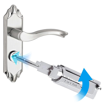 4-1Pcs SS001 Stainless Steel Precision Tool Key Decoder O-ring Pickup Kit Pickup Hand Tool Available Maintenance Repair Kit
