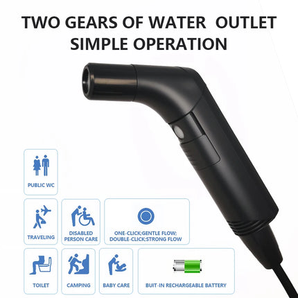 Portable washbasin for travel ladies/men personal hygiene rechargeable electric washbasin, used for toilet handheld washbasin no