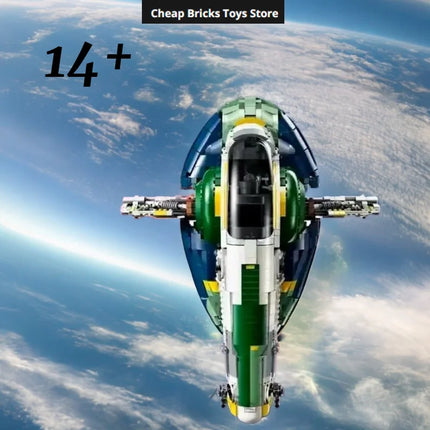 Cheapest 2970pcs MOC Starship Transportation Building Blocks Assembly Bricks Model DIY Toys Christmas Gifts for Adults