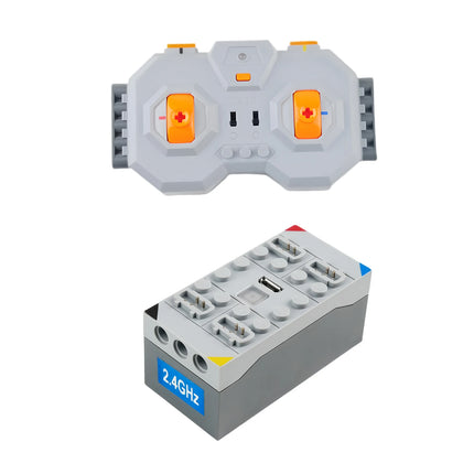 CaDA Technical L Motor Parts Upgrade Motor Remote Controller Car Model Power Building Blocks Mechanical Compatible with Legoeds