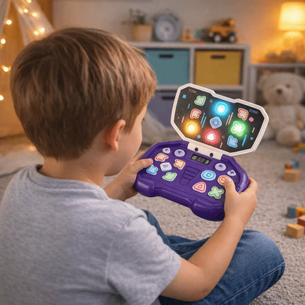 Flip Design Rhythm Master Quick Press Flashing Lights Rhythm Dance Game Push Button Children Gits Push Game Machine Training