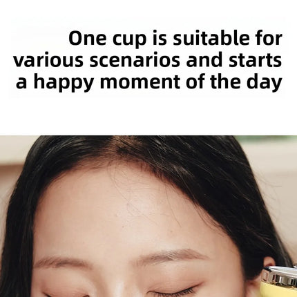 280/360ml Insulated Cup High Appearance Portable Pocket Coffee Mug For Women On-the-Go Water Bottle