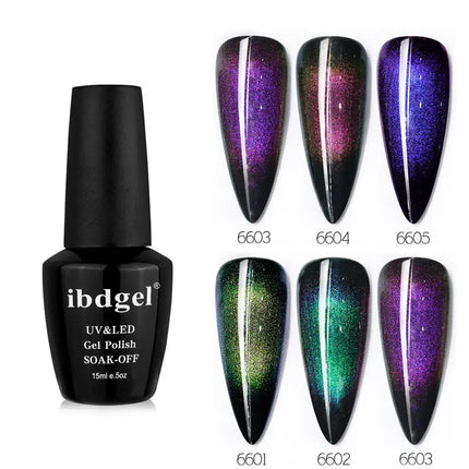 Ibdge15ml Nail Gel Polish 9D CAT EYE GEL SERIES Varnis Semi Permanent UV Gel Nail Art Gel