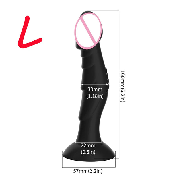Factory Sales Silicone Anal Sex Toy Dilator, Wearable Dildo Butt Plug For All Day, Ass Anus Expansion, Anchor Analplug Buttplug