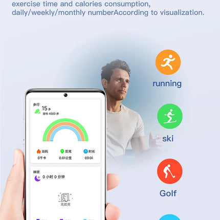 New Smart Ring with Screen 5ATM Waterproof Diving Swim Heart Rate Blood Oxygen Sleep Monitor Multi Sport Mode Gesture Control