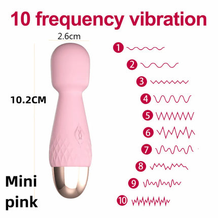 Wand Massager Jumping Egg Bullet Vibrator G-spot Nipple Clitoris Stimulator Adult Sex Toys for Women Dildo Masturbator Sex Shop