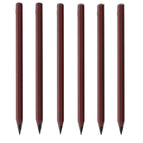 6 PCS Red Pencils
