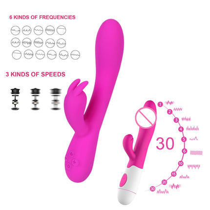 Normal/ Heated Dildos Rabbit Vibrators For Women Clitoris Nipple Stimulator Vaginal Anal Plug Sex Toys Female Masturbator Erotic