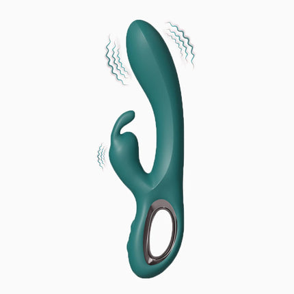 2 in1 Rabbit Dildos Vibrator for Women Vagina Massager Nipple Clitoris Stimulator Female Masturbation Vibrating Adult Sex Toy 18