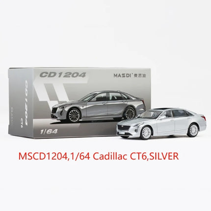 MASSDI 1:64 Scale Escalade/Suburban/CT6 Alloy Simulation Car Model Classic Adult Collection Static Display