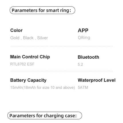 2026 Smart Ring R09 5ATM Waterproof Smartring for Men Women Heart Rate Skin Temperature Monitor Fitness Tracker For Android iOS