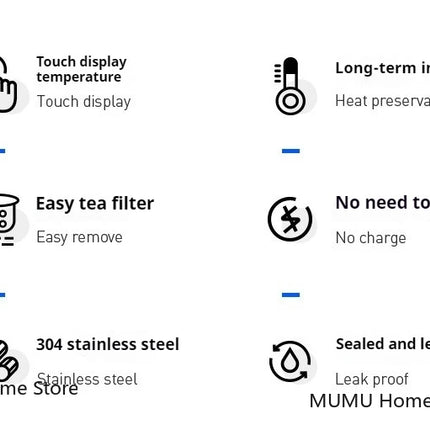 500ML Intelligent Temperature Thermos Bottle Sports Water Cup Car Insulated Cup Keeps Cold and Heat Thermal Mug Vacuum Flasks