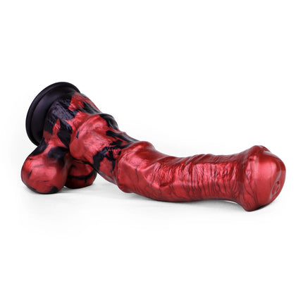 FAAK Fantasy Large Horse Dildo Sucker Silicone Multi Color Penis With Testis Sucker Female Masturbator Anal Plug For Women Men