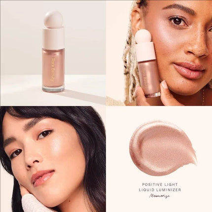 Rare Beauty Positive Light Liquid Luminizer Highlight Contouring Liquid Blush Makeup Face Shimmer Shine High Lighter Lipstick