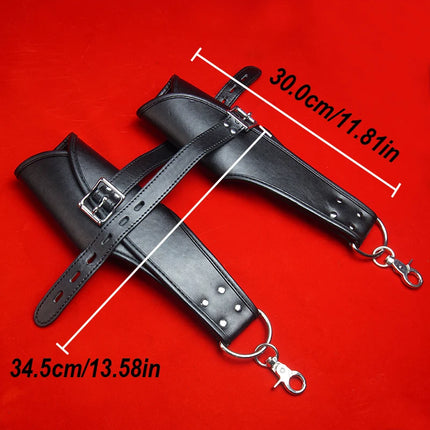 BDSM Suspension Handcuffs for Hanging,Bondage Restraints,Sex Toys for Couples,Faux Leather Hand Cuffs,SM Adult Games