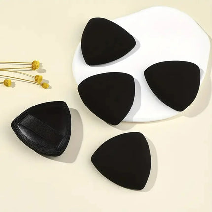 5pcs Triangle Makeup Sponge Puff Set with Box Wet Dry Dual-Use Foundation Loose Powder Puff Makeup Sponge Beauty Egg Blenders