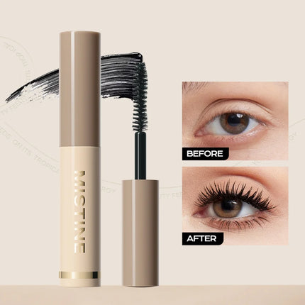 Mistine Waterproof Mascara Volume and Length 2g Curling Lifting No Clump Smudge-Proof Black Cruelty Free & Vegan Mascara