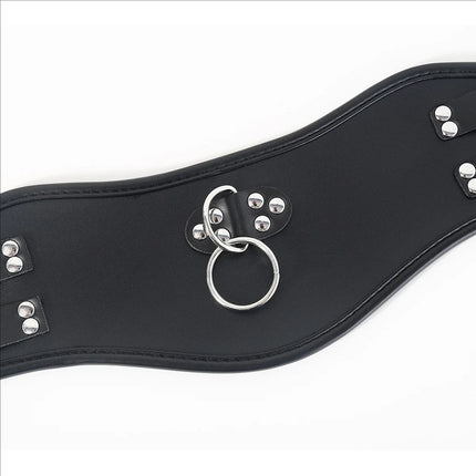 Role-playing SM Leather Posture BDSM Collar Sexual,Adult Game,Role Play,Choker Bondage Restraint,Submissive,Sex Toys for Couple