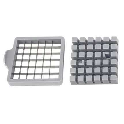 Silver 64 Hole 36 Hole Potato Slicer High Quality PP French Fries Slicer Blade Vegetable Shredder Meat Chopper Blade