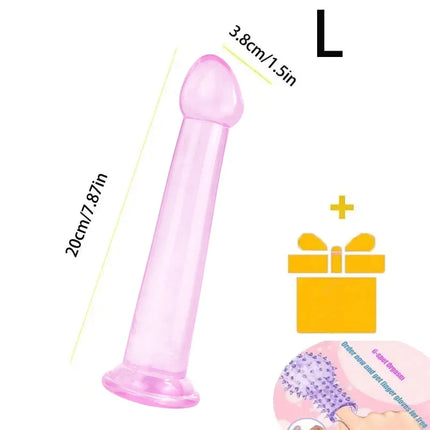 Transparent Realistic Dildo Strong Suction Cup No Vibrator  Women Masturbator Anal Realistic Dick Sex Toys For Women Sex Shop 18