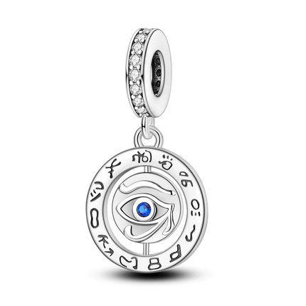 925 Silver Color Star Moon Heart Safety Chain CZ Beads Angle Wing Pendant Fit Bangle Charms Bracelet DIY Women Original Jewelry