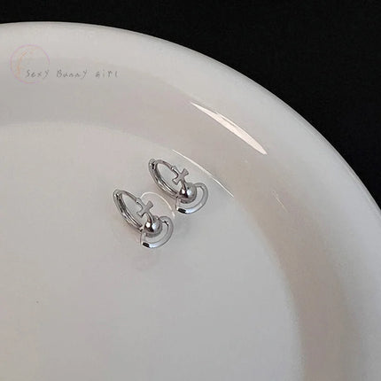 1Pair Korean Style Cross Cosmic Planet Saturn Stud Earrings Vintage Metal Earrings For Women Wedding Party Fashion Jewelry Gift