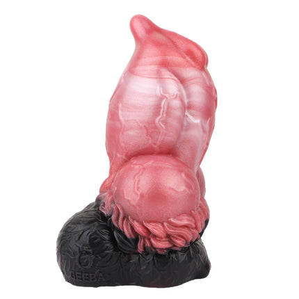 FAAK Silicone Fantasy Dog Knot Male Masturbator Pocket Pussy Stroker Open-ended Penis Stimulator Sex Toys For Men Couple