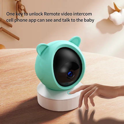 Danmini 2.4G 5 Inch Baby Monitor Tuya App Remote Control 1080P Camera Video Two-way Intercom Motion Detection Wireless Monitors