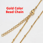 A-Gold Color / 5pcs-45cm plus 5cm
