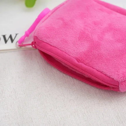 Kawaii Gabby Dollhouse Coin Purse Cute Anime Cat Headset Mini Bag Child Birthday Gifts Keychain Pendant Bags Cartoon Girl Wallet