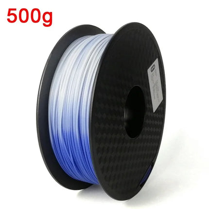Temperature Color Change Filament PLA 1.75mm 1kg 500g 250g 200g 3D Printer Material PLA Temperature Reaction Filament Blue Black