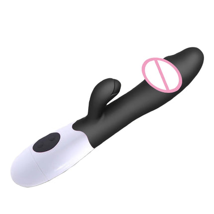 Rabbit Vibrator for Women Vagina G-Spot Nipple Clitoris Stimulator Thrusting Telescopic Rotating Dildo for Adult Sexy Toys