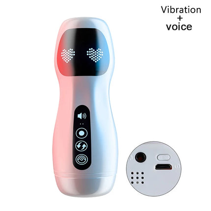 Automatic Male Masturbator Cup Sucking Vibration Blowjob Real Vagina Pocket Pussy Penis Oral Sex Machine Adults Toys For Man 18+