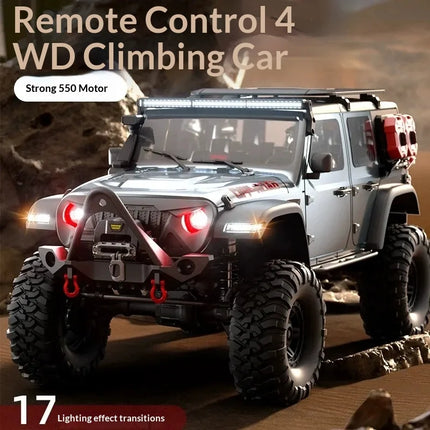 Huangbo Hot Selling 1:10 Remote Control Off Road Vehicle The Second Generation Upgraded Full Scale Climbing Vehicle Remote Car