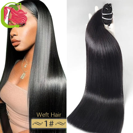 Super Full Drawn Vietnam Weft Hair Highlight Color Human Hair Bundles bone Straight Hair Weave Mixed Color Piano Color Bundles
