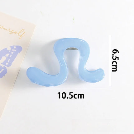 Simple Irregular Hair Catch Clip Shark Clip Women's Premium 2026 New Hairpin Back Head Hair Accessories Hairpin Elegant