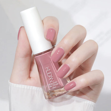 KUDAN 10ml Glass Bottle Colorful Nail Polish for Nails Pink Purple Blue Neon Fashion Polish Nail Art Varnish Summer Spring