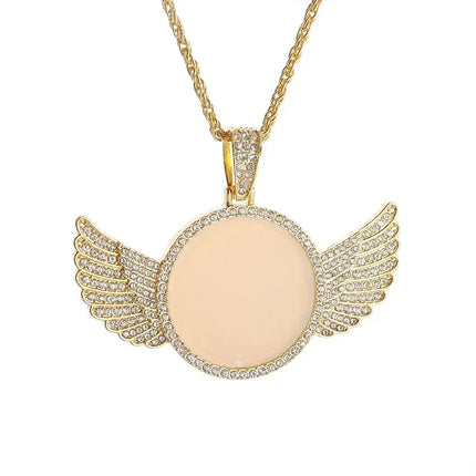 Hip Hop Iec Out Put Crystal Zirconia Dollar Sign Pendant Necklace Fashion Punk Cool Rock Rap Party Jewelry Accessories for Men