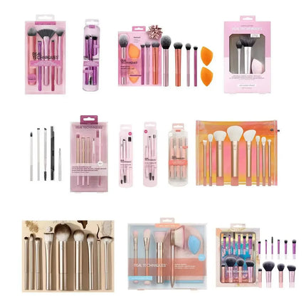 RT Series Full Set Makeup Brushes Blush Diffusion Brush Eyeshadow Brush Beauty Blender Cosmetic Tools Kit from Mainland China