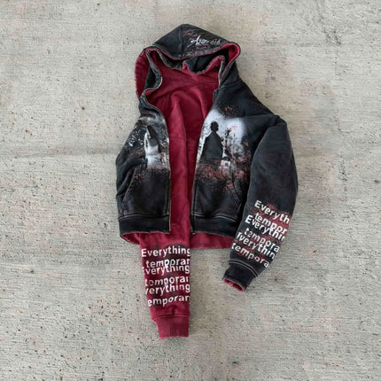 valley dreams hoodie Dark Style Men's and Women's Loose Casual Design with a Sense of Hygiene, Hooded Sweatshirt and Retro Style