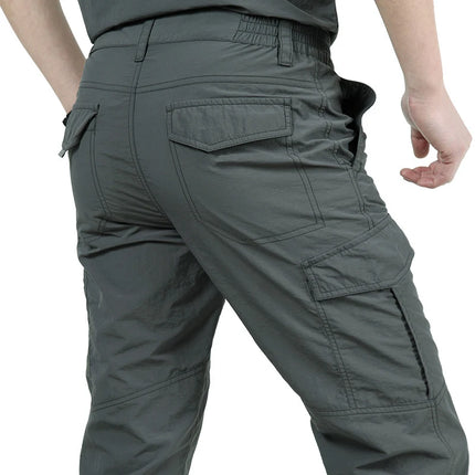 Tactical Cargo Pants Men Outdoor Waterproof SWAT Combat Military Camouflage Trousers Casual Multi Pocket Male Work Joggers