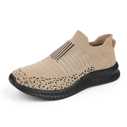 Breathable Men's Casual Shoes Lightweight Outdoor Male Walking Shoes Anti-slip Men's Sneakers Slip-on Flats Vulcanized Shoes 2023