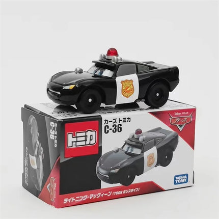 Takara Tomy Cars Lightning McQueen Jackson Storm Alloy car model die-casting collection gift giving classic children's gift toys