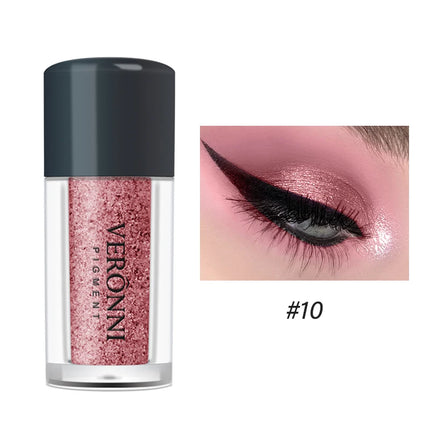 VERONNI Mermaid Diamond Shimmer Eyeshadow Powder,High Pigment Eye Shadow,Long-Lasting Waterproof,Multifunctional DIY Eye Makeup