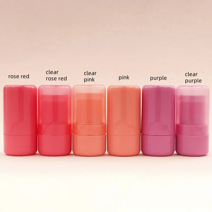 10-100PCS 8g Empty Lip Balm Tube Blush Stick Rotatable Fragrance Paste Tube/Concealer and Contouring Powder Stick Packaging